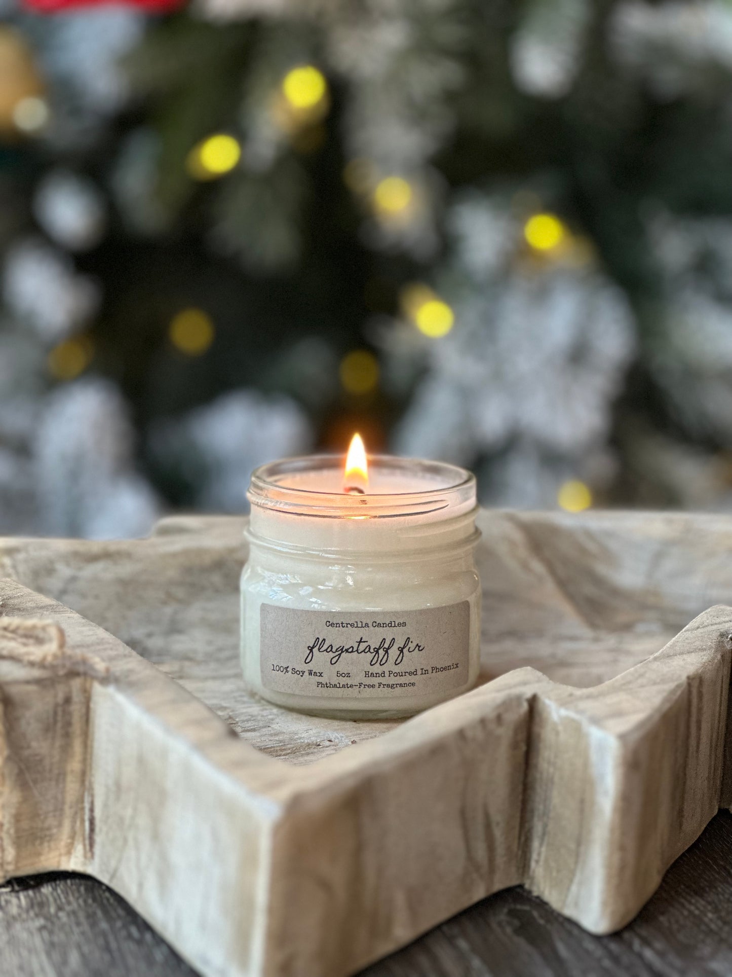 Flagstaff Fir Soy Candle with Lid
