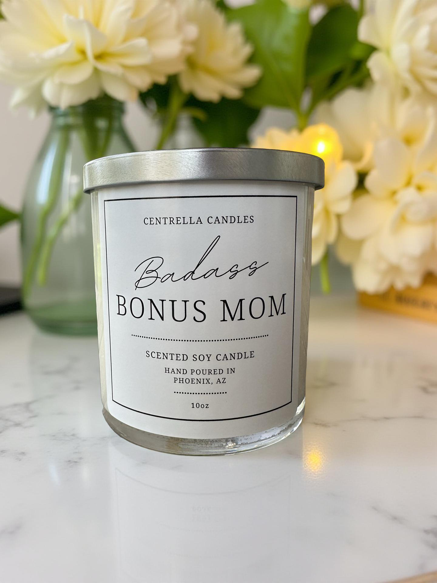 Badass Bonus Mom - Mothers Day Candle