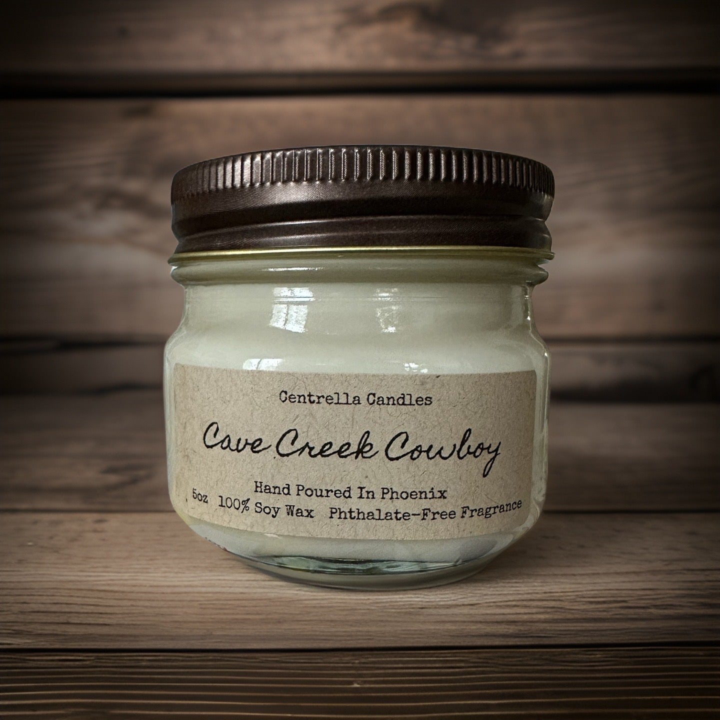 Cave Creek Cowboy Soy Candle