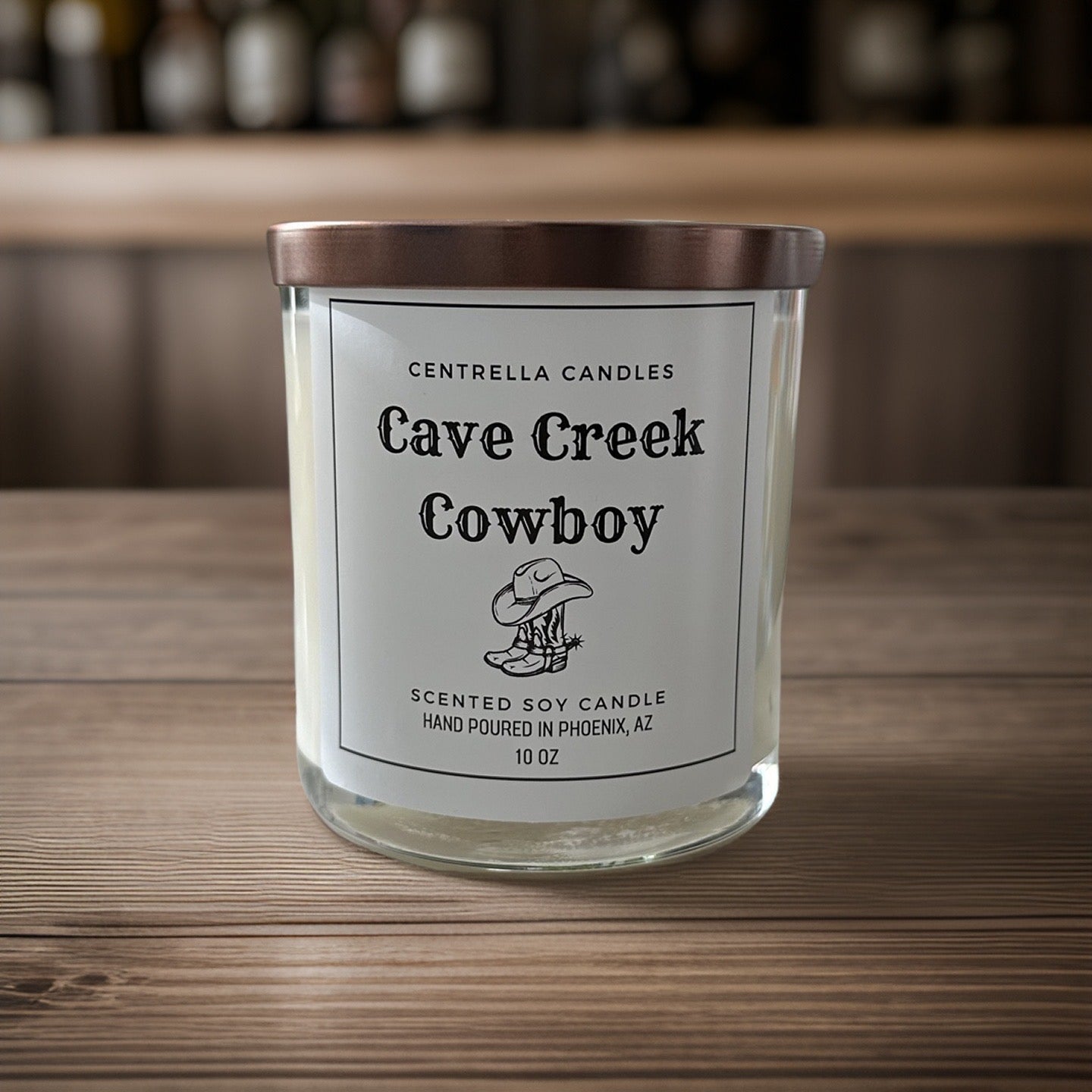 Cave Creek Cowboy Soy Candle