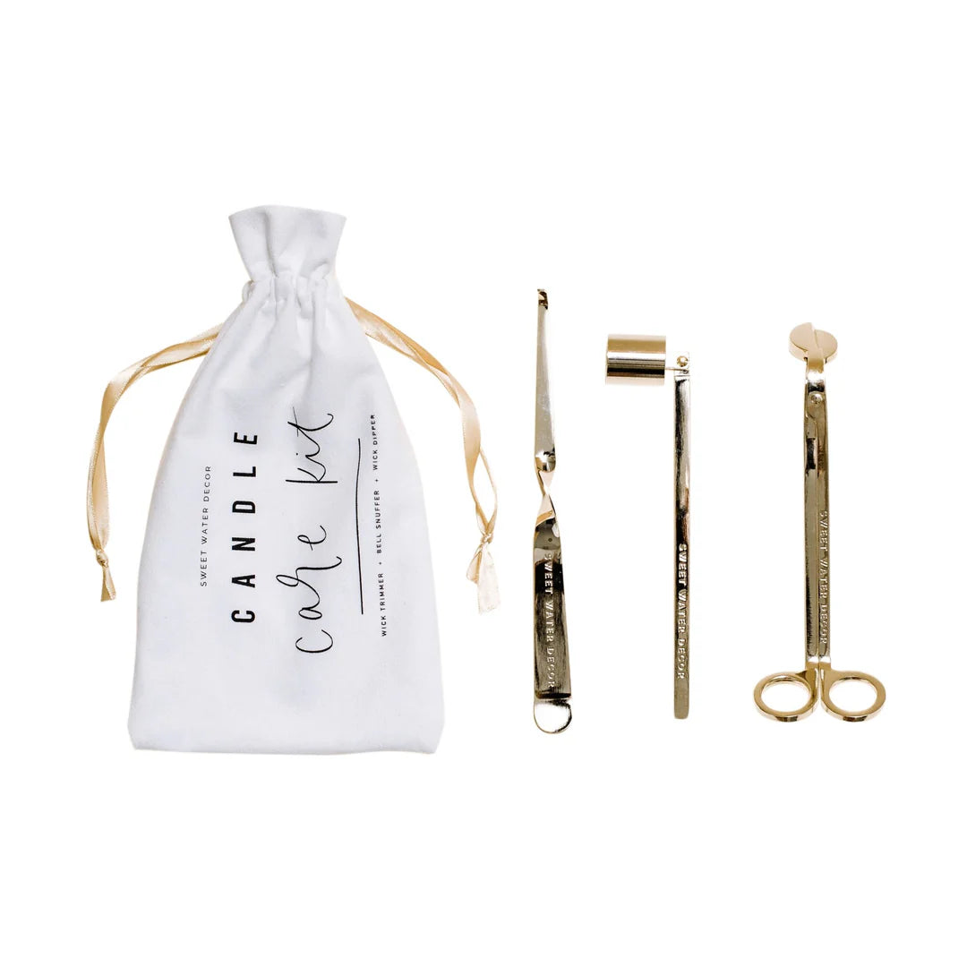 Candle Care Kit - wick trimmer, snuffer, dipper