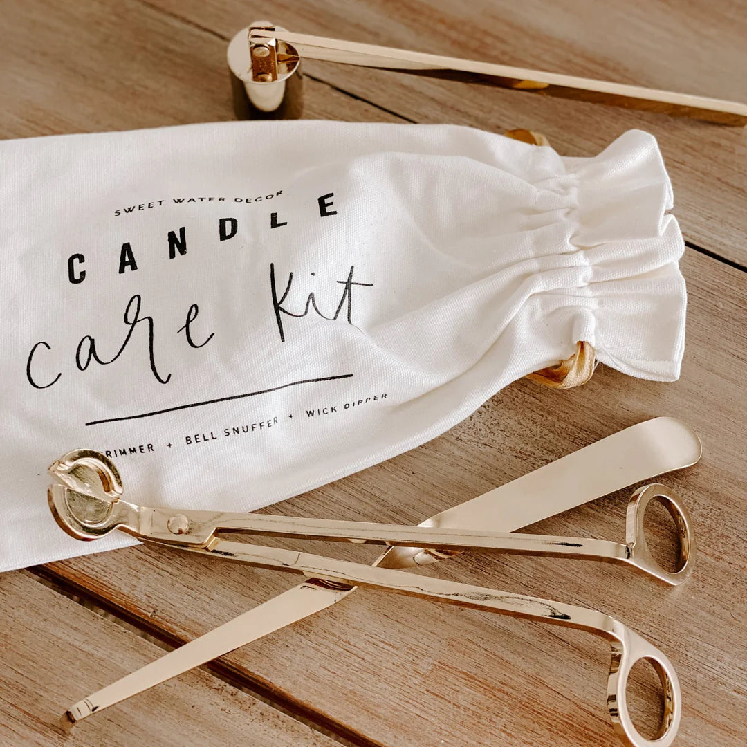 Candle Care Kit - wick trimmer, snuffer, dipper