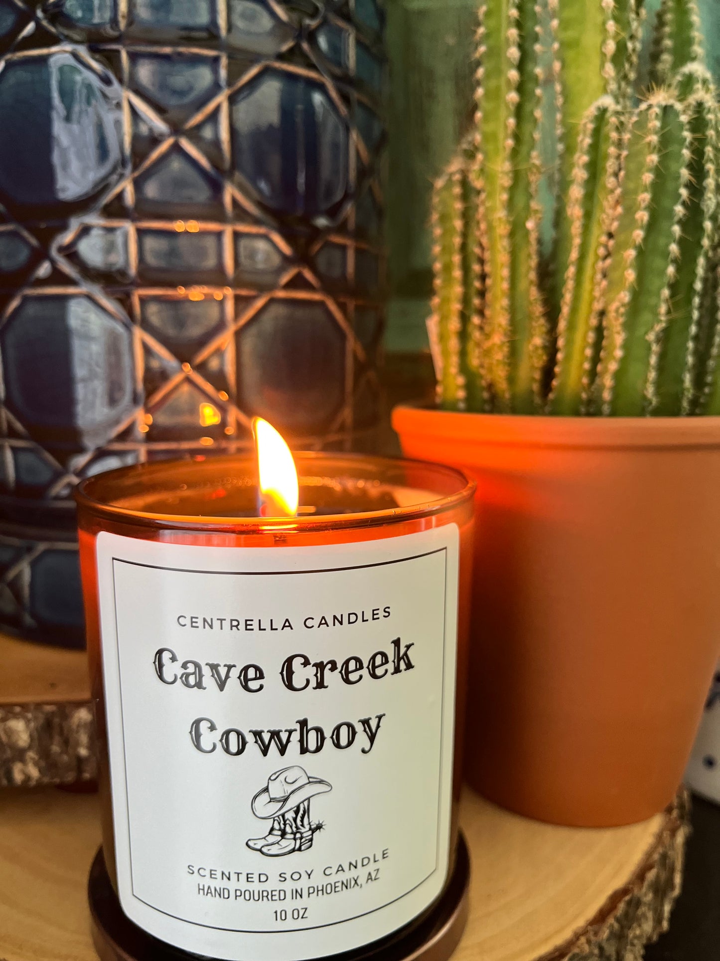 Cave Creek Cowboy Soy Candle