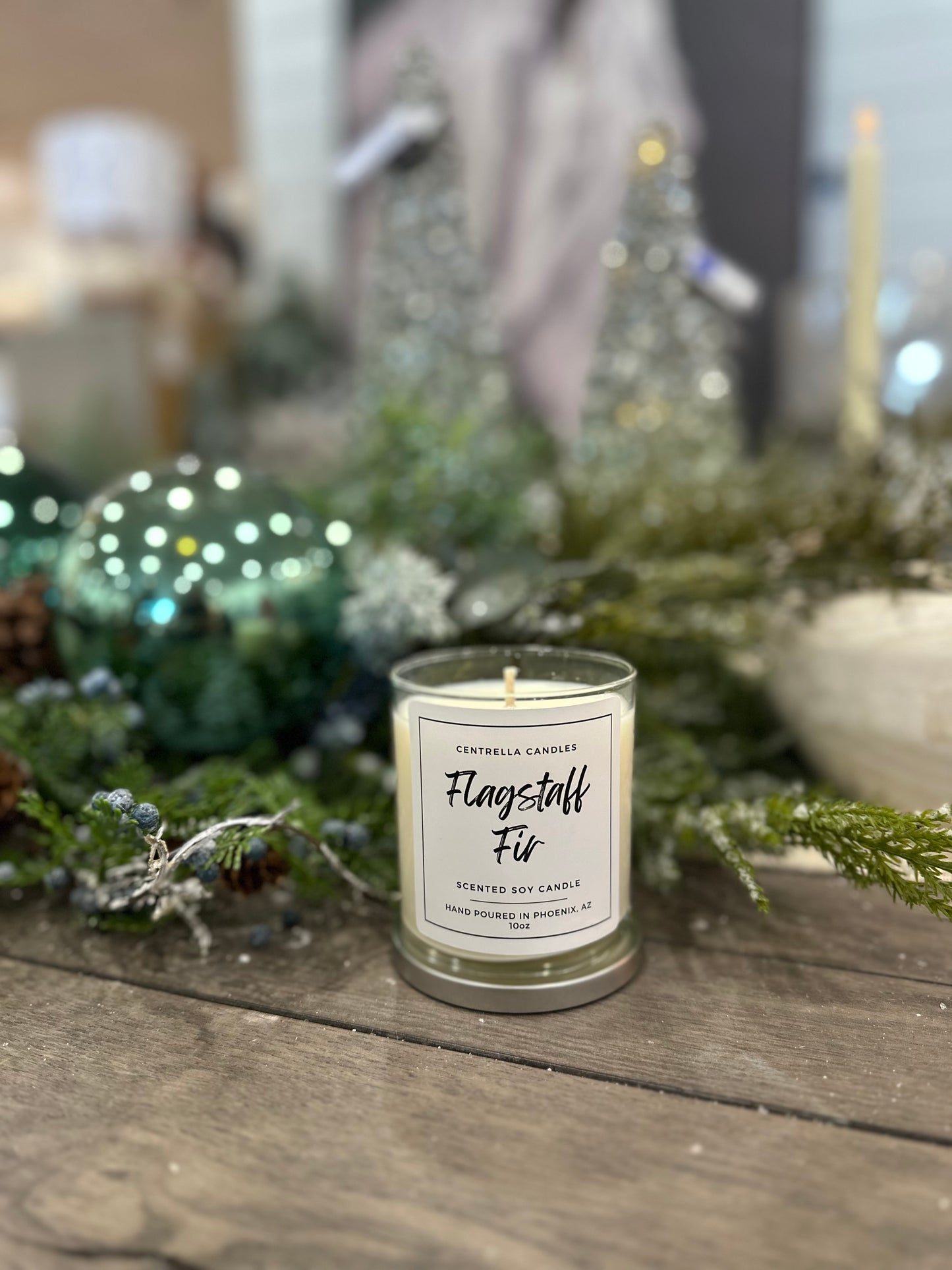 Flagstaff Fir Soy Candle with Lid