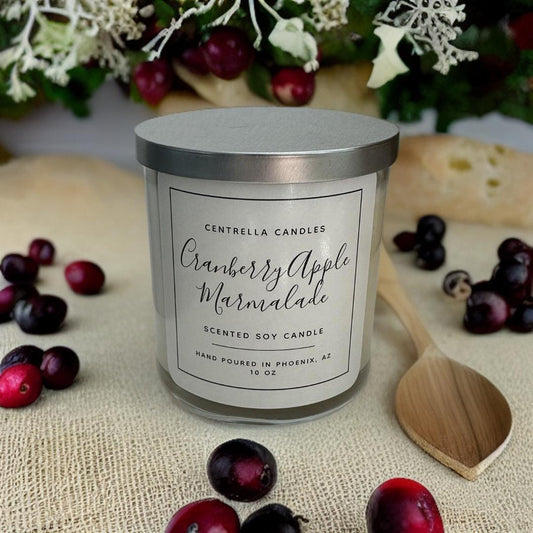 Cranberry Apple Marmalade Soy Candle