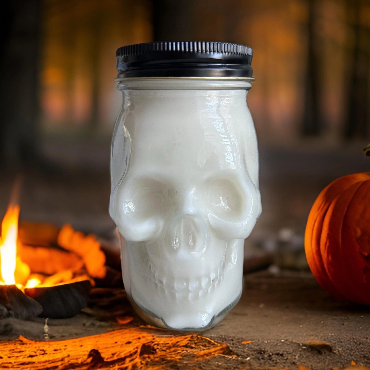 16oz Skull Soy Candle
