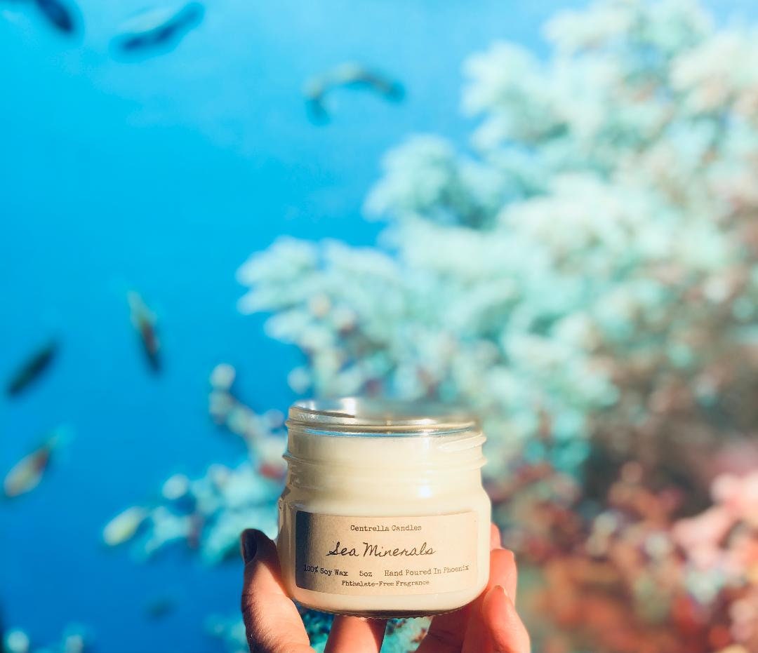 Sea Minerals Soy Candle