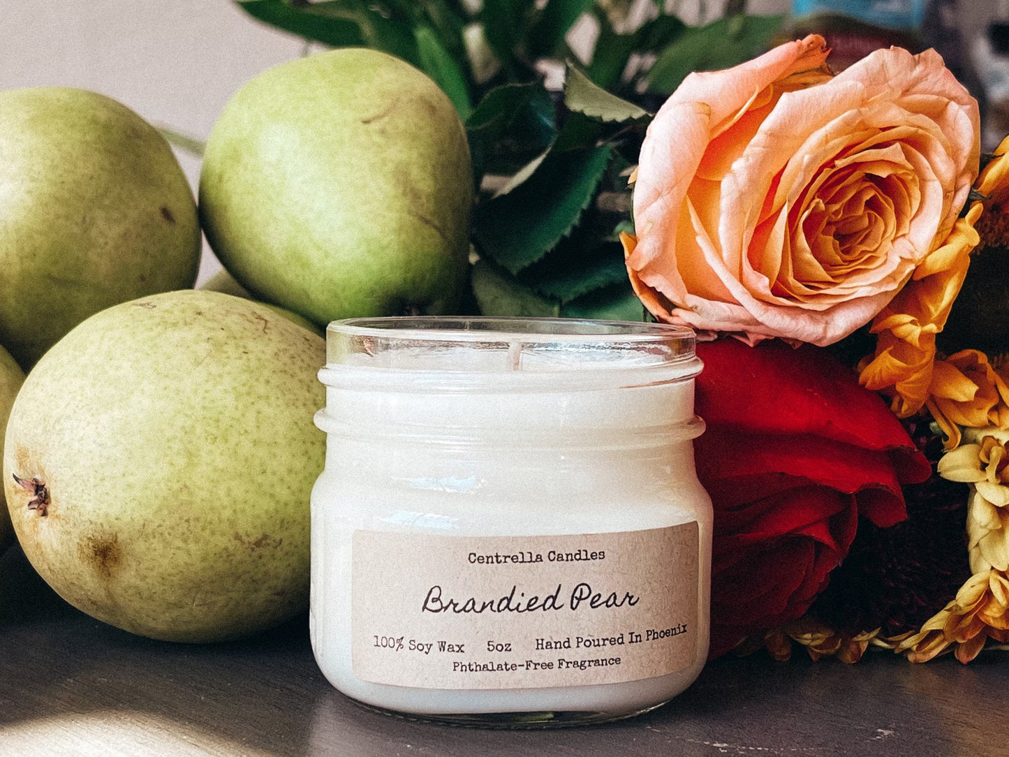 Brandied Pear Soy Candle