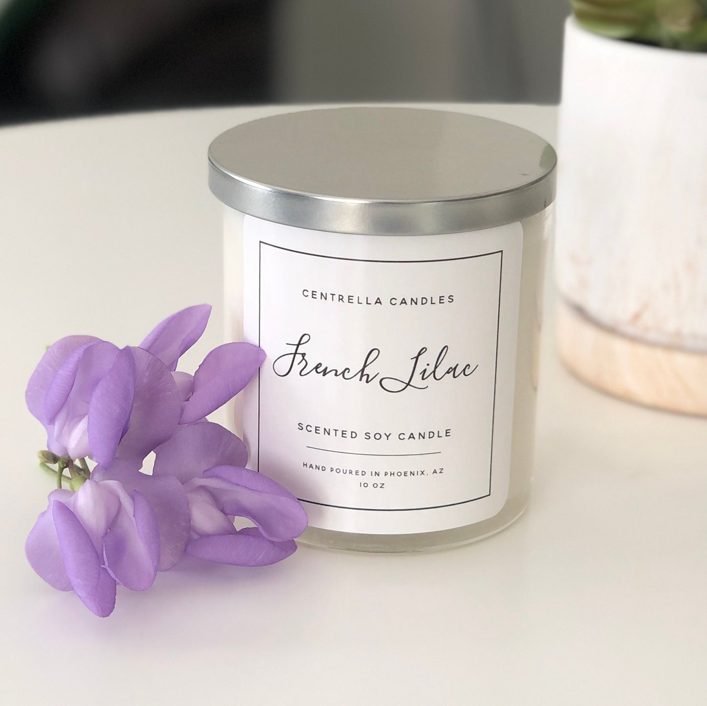 French Lilac Soy Candle