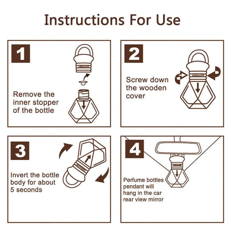 Car Freshener-Car Diffuser-Non-toxic