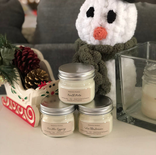 Holiday Trio- Tis the Season, Vanilla eggnog, North Pole