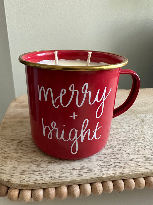 15oz Holiday Candle Mug