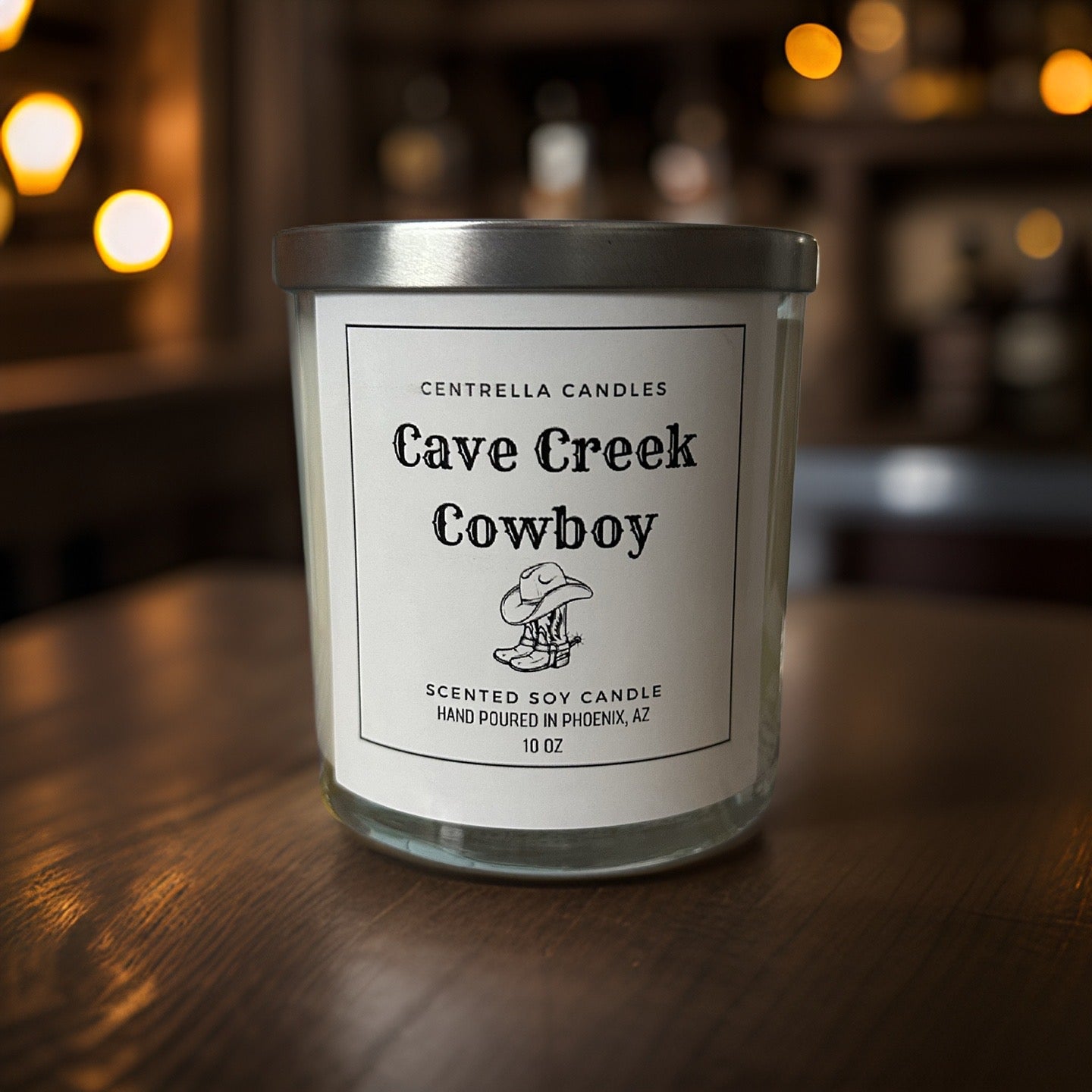 Cave Creek Cowboy Soy Candle