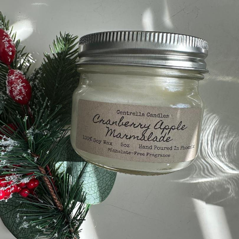 Cranberry Apple Marmalade Soy Candle