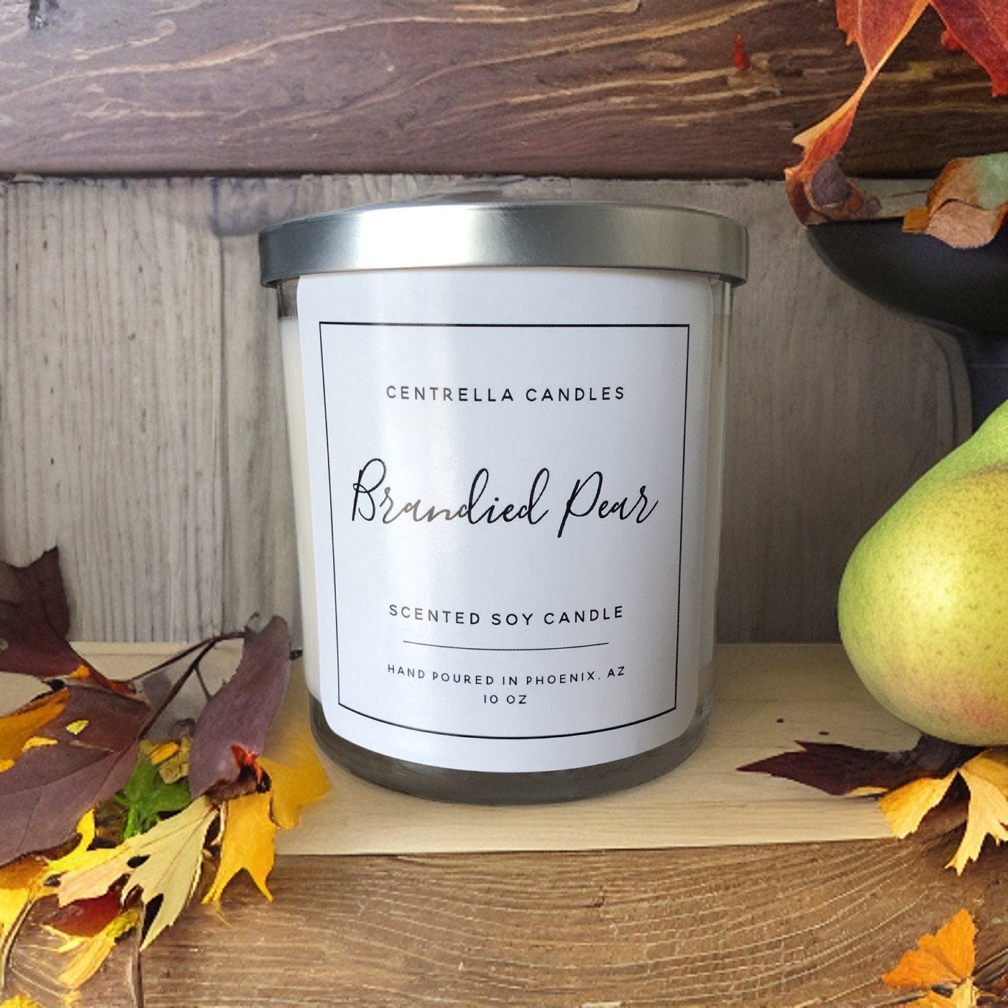 Brandied Pear Soy Candle